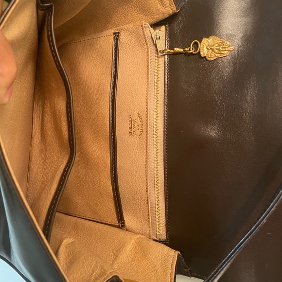 Vintage Gucci leather bag with suede details - Picture 6 of 6